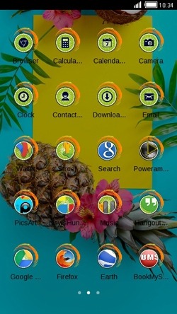 Summer CLauncher Android Theme Image 2