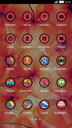 Trifolium CLauncher Android Theme Image 2