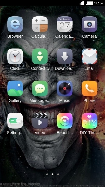 Joker CLauncher Android Theme Image 2