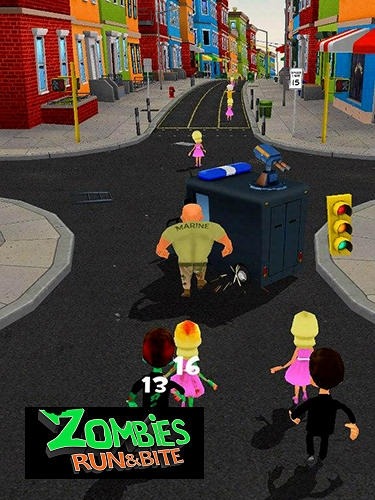 Zombies: Run And Bite Android Game Image 1