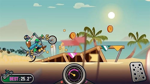 Wheelie Cross: Motorbike Game Android Game Image 2