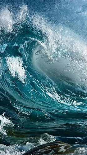 Ocean Waves Android Wallpaper Image 3
