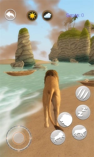 Talking Lion Android Game Image 2