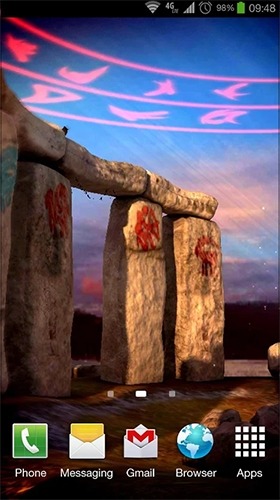 Stonehenge 3D Android Wallpaper Image 2