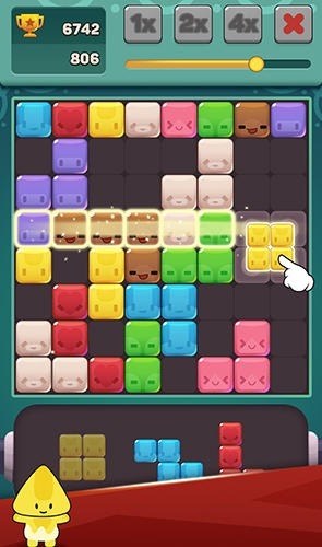 Cute Block Puzzle Buddies Android Game Image 2