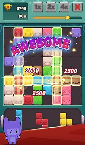 Cute Block Puzzle Buddies Android Game Image 3