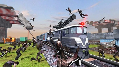 Train Shooting: Zombie War Android Game Image 2