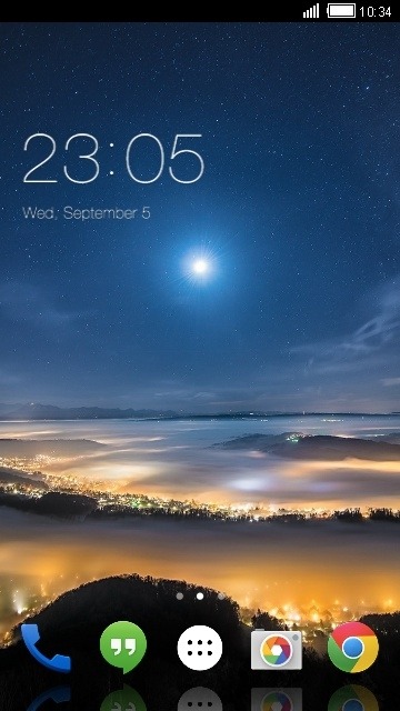 Moonlight CLauncher Android Theme Image 1