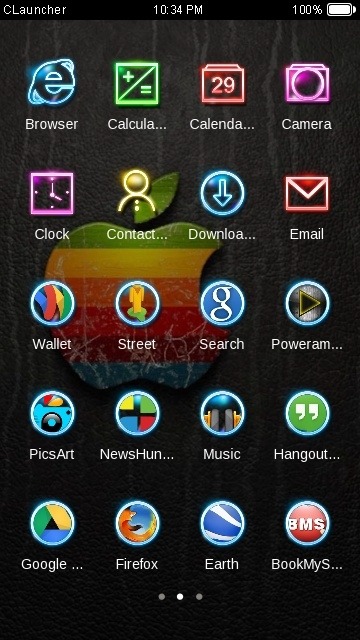 Apple CLauncher Android Theme Image 2