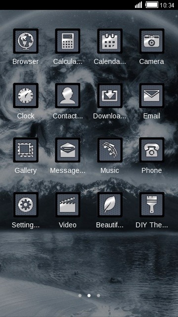 Earth Rising CLauncher Android Theme Image 2