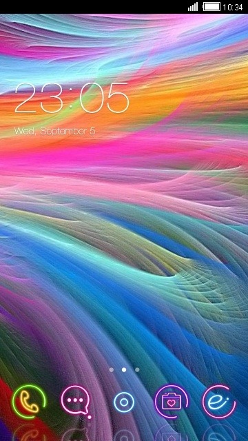Colors CLauncher Android Theme Image 1