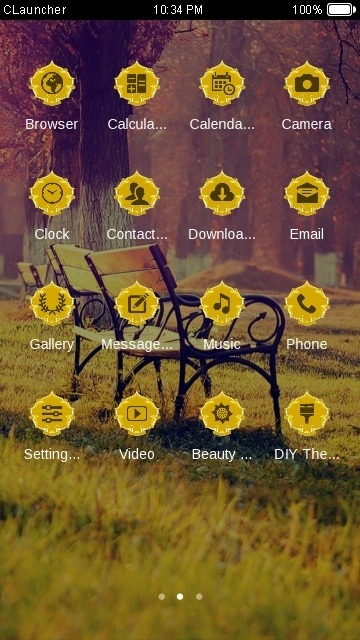 Garden CLauncher Android Theme Image 2