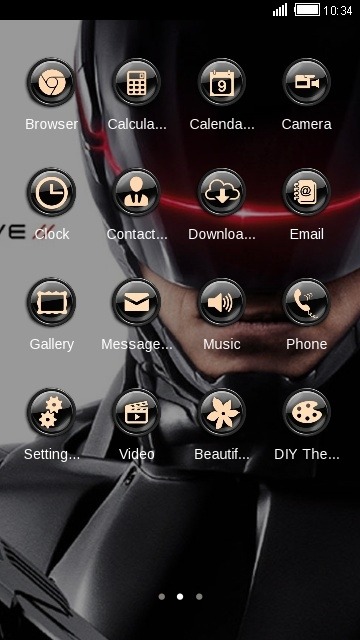 RoboCop CLauncher Android Theme Image 2