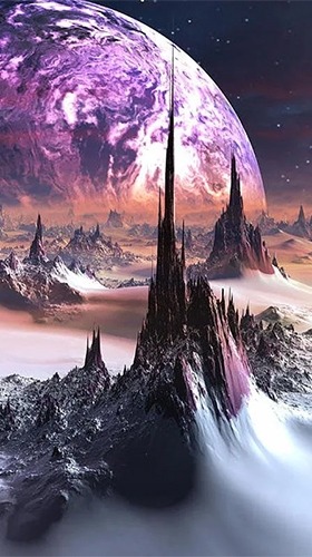 Alien Worlds Android Wallpaper Image 1