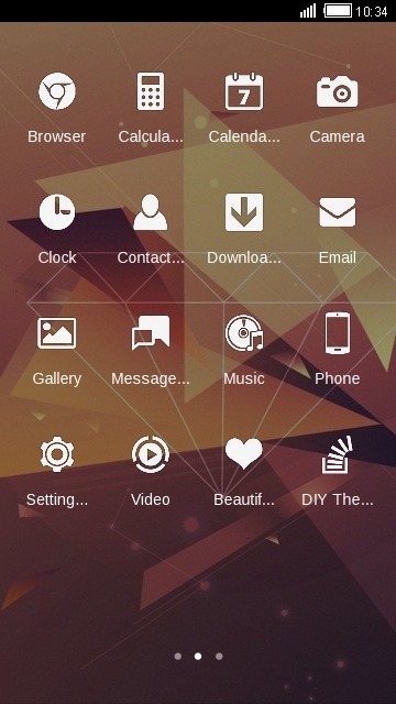 Diamond CLauncher Android Theme Image 2