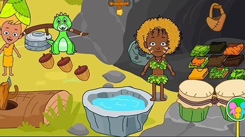 My Stone Age Town: Jurassic Caveman Android Game Image 2