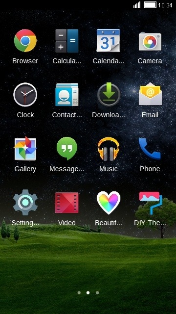 Scenery CLauncher Android Theme Image 2