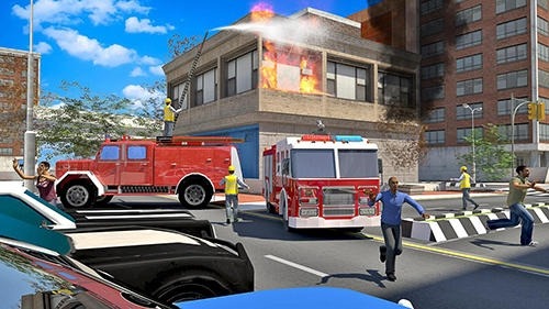 Fire Truck Simulator 2019 Android Game Image 2