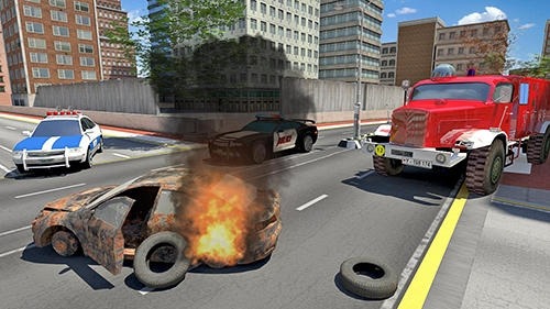 Fire Truck Simulator 2019 Android Game Image 3