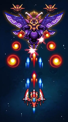 Galaxiga: Classic 80s Arcade Space Shooter Android Game Image 2
