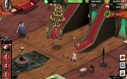 The Addams Family: Mystery Mansion Android Game Image 4