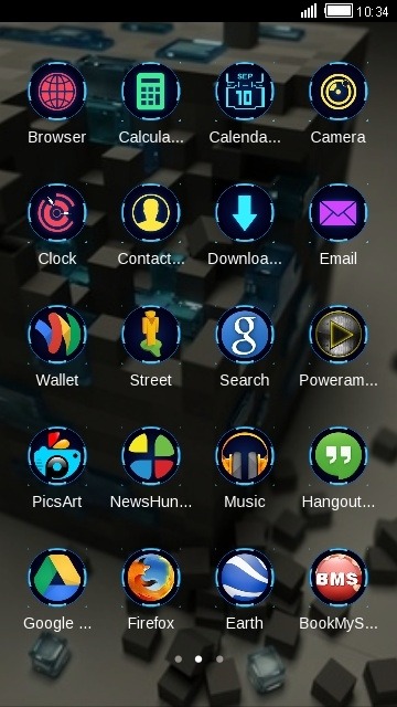 Cube CLauncher Android Theme Image 2