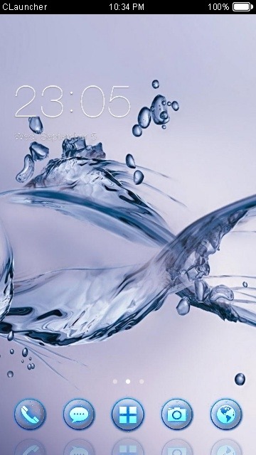 Liquidity CLauncher Android Theme Image 1