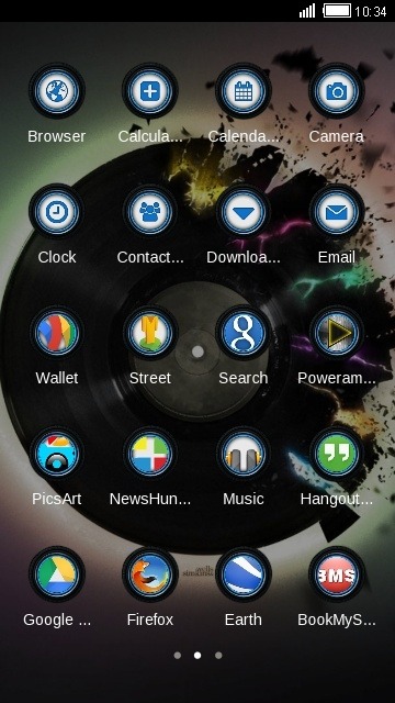 Record CLauncher Android Theme Image 2