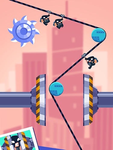Rubber Robbers: Rope Escape Android Game Image 4