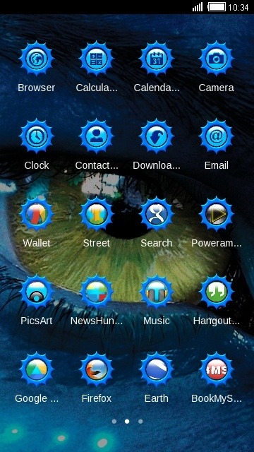 Eye CLauncher Android Theme Image 2