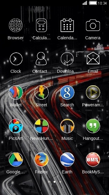 Traffic CLauncher Android Theme Image 2