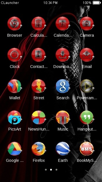 Thor CLauncher Android Theme Image 2