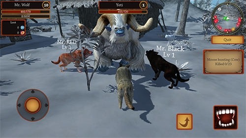Wolf Simulator Evolution Android Game Image 3
