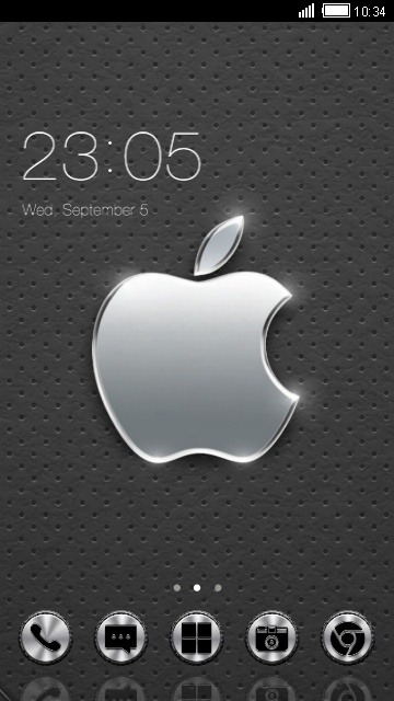 Apple CLauncher Android Theme Image 1