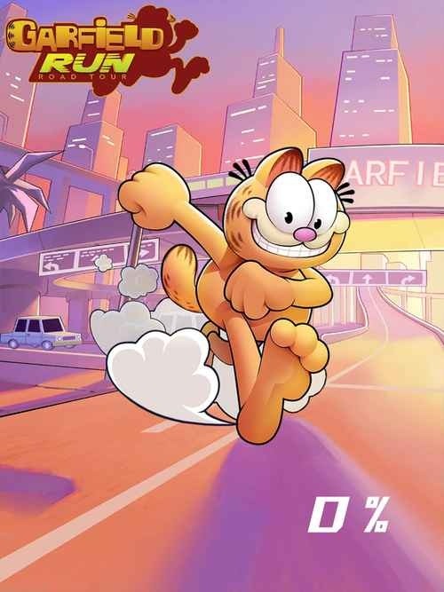 Garfield Run: Road Tour Android Game Image 1