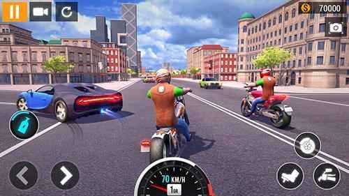 City Motorbike Racing Android Game Image 3