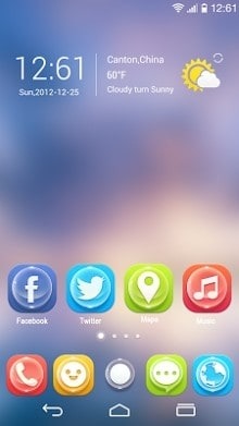 Clean Go Launcher Android Theme Image 1