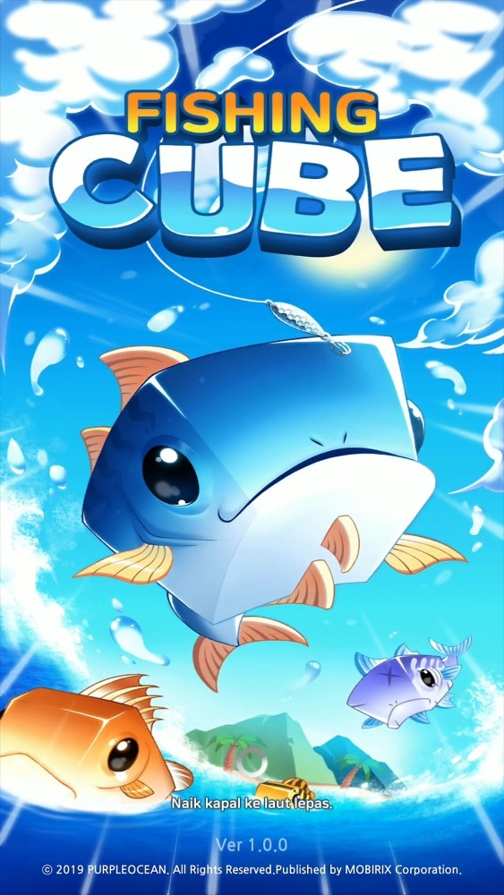 Fishing Cube Android Game Image 1