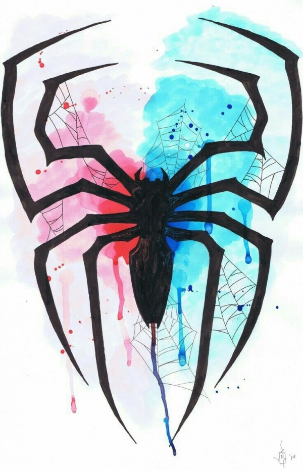 Spider Mobile Phone Wallpaper Image 1