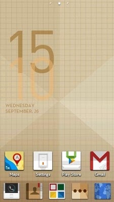 Origami Go Launcher Android Theme Image 1