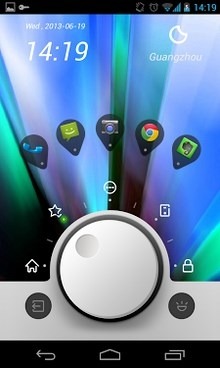 Knobs Toucher Go Launcher Android Theme Image 1