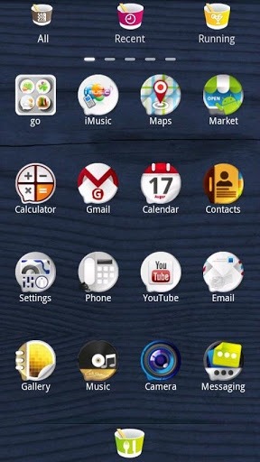 Cupnoodles Go Launcher Android Theme Image 2