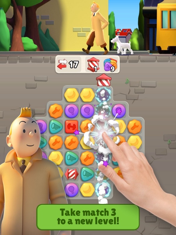 Tintin Match Android Game Image 4