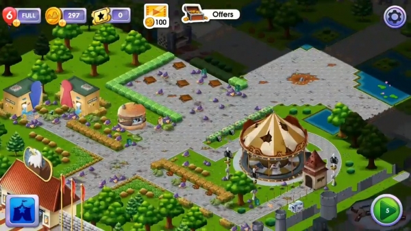 RollerCoaster Tycoon&reg; Story Android Game Image 2