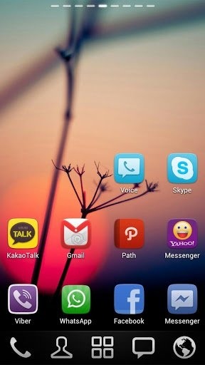 UI 3.0 Go Launcher Android Theme Image 1