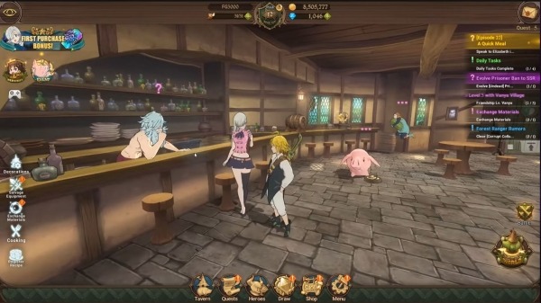 The Seven Deadly Sins: Grand Cross Android Game Image 4