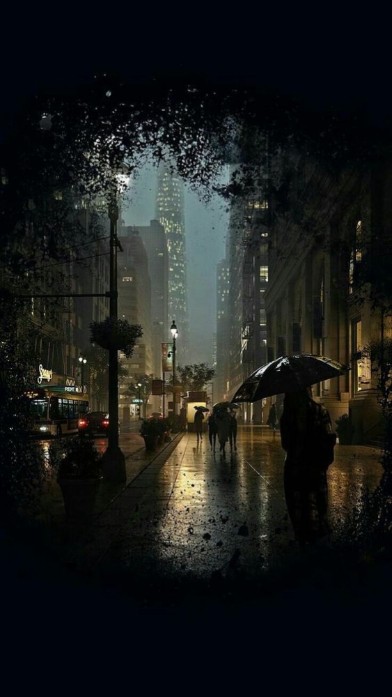 Download Free Mobile Phone Wallpaper City Rain - 4572 