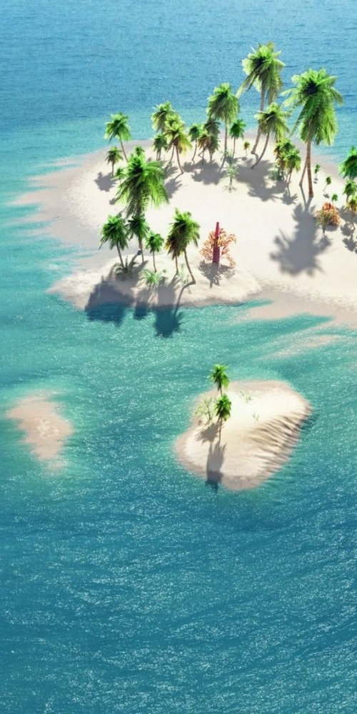 Island Mobile Phone Wallpaper Image 1