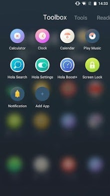 Circular Hola Launcher Android Theme Image 2