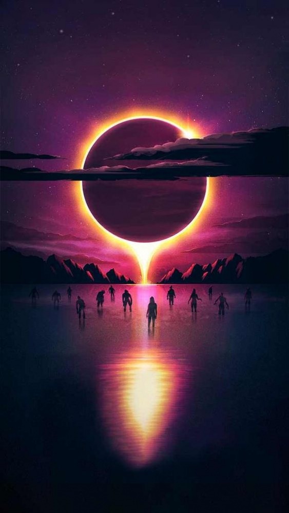Eclipse Mobile Phone Wallpaper Image 1